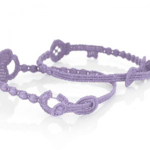 Cruciani Lilac Love Promise Bracelet