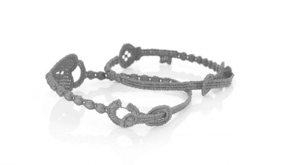 Cruciani Silver Love Promise Bracelet