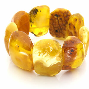 Danish Design German Butterscotch Baltic Healing Amber Bracelet W010 RRP£1850!!!