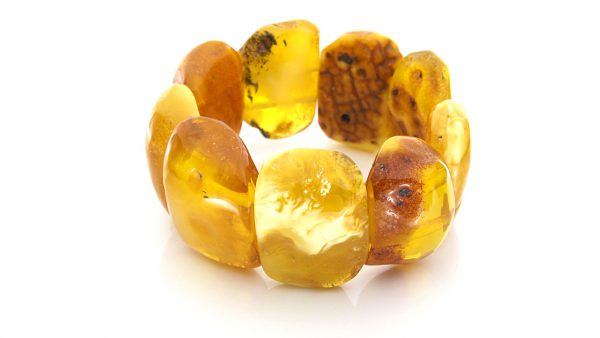 Danish Design German Butterscotch Baltic Healing Amber Bracelet W010 RRP£1850!!!