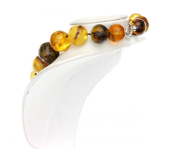 CERTIFIED German Unique Antique Amber Bead Necklace with Insects A0200 RRP£9000!!!