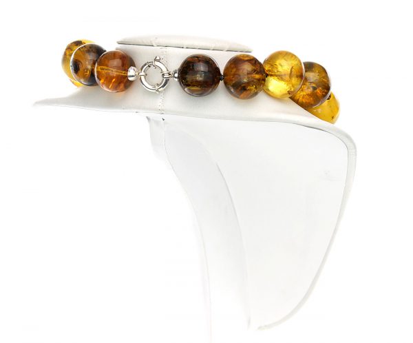 CERTIFIED German Unique Antique Amber Bead Necklace with Insects A0200 RRP£9000!!!