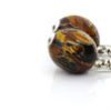 German Baltic Reconstructed Amber Handmade 925 Silver Earrings E0002 RRP£40!!!