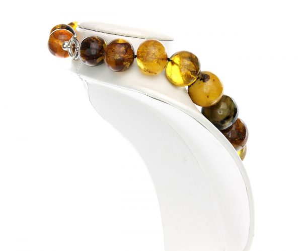 CERTIFIED German Unique Antique Amber Bead Necklace with Insects A0200 RRP£9000!!!