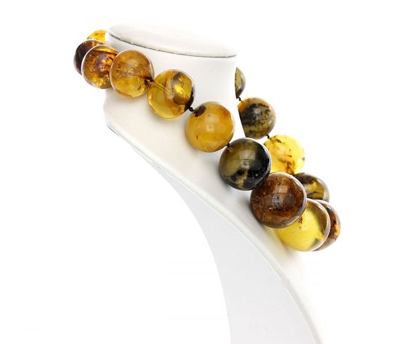 CERTIFIED German Unique Antique Amber Bead Necklace with Insects A0200 RRP£9000!!!