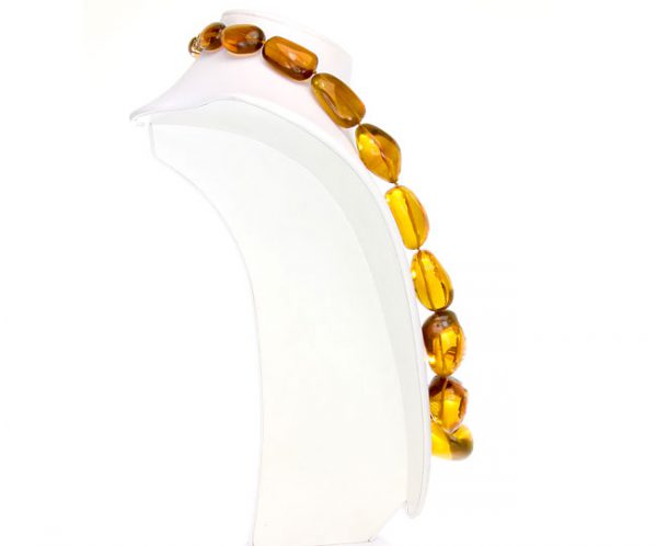 Dominican Handmade Genuine Amber Bead Necklace Unique - A0189 - RRP£14250!!!