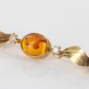 Italian Handmade Elegant German Baltic Amber in 14ct Gold Brooch GB0021 RRP£550!!!