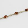 ITALIAN HANDMADE GERMAN BALTIC AMBER BRACELET IN 9CT solid GOLD GBR007-RRP£450!!!