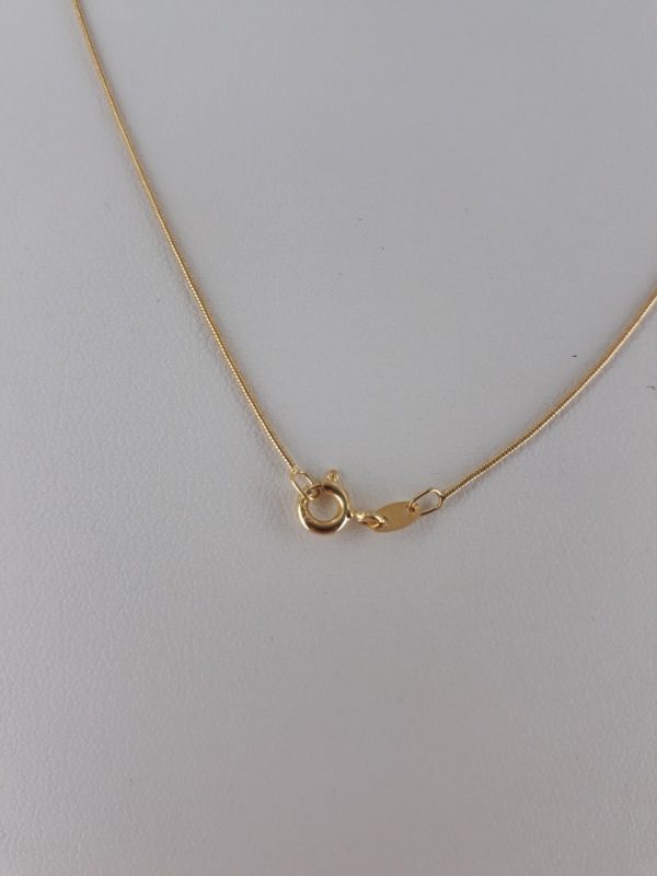 Classic Italian Made Snake Chain 9ct Gold 15 Inch/37.5 cm 0.7mm - GCH006 RRP£165!!