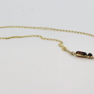 Italian Handmade German Baltic Amber Necklace in 9ct Gold- GN0066 RRP£425!!!
