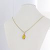 Italian Butterscotch German Baltic Amber Pendant in 9ct solid Gold-GP0017Y RRP£195!!!