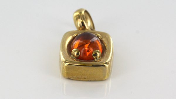 Italian Made Elegant Classic German Baltic Amber Pendant in 9ct solid Gold GP0022 RRP£195!!!