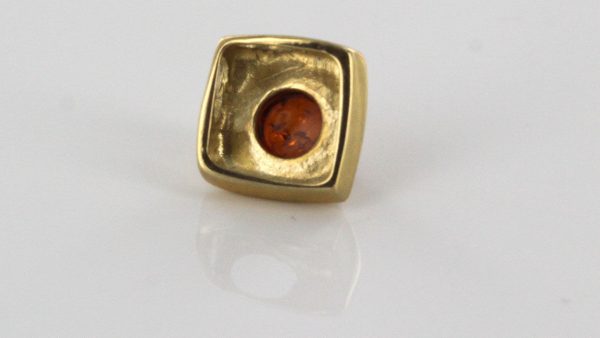 Italian Made Modern Elegant German Baltic Amber Pendant in 9ct solid Gold -GP0041 RRP£95!!!