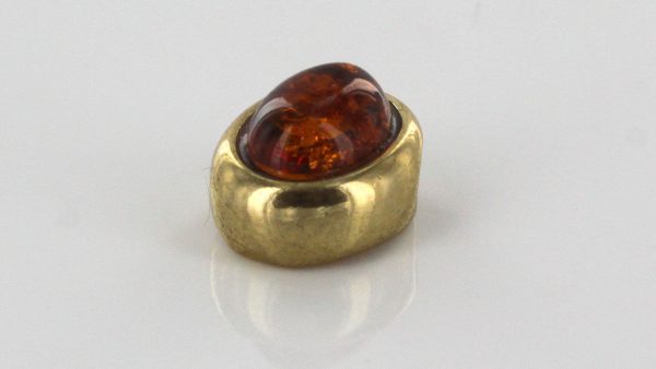 Italian Made Elegant German Baltic Amber Pendant in 9ct solid Gold - GP0050 RRP£125!!!