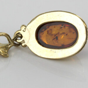 Italian Made Elegant German Baltic Amber Pendant in 9ct solid Gold -GP0104 RRP£145!!!