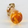 Italian Hand Made German Baltic Amber Pendant & 14ct Gold GP0284 RRP£550!!!