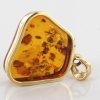 Italian Hand Made German Baltic Amber Unique Pendant in 14ct Gold -GP0424 RRP£900!!!