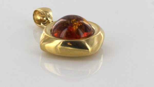 Italian Hand Made Elegant German Baltic Amber Pendant in 14ct Gold - GP0900 RRP£475!!!