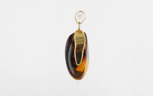 Mexican/Dominican Unique and Rare Amber Pendant in 14ct solid Gold -GPM004 RRP£675!!!