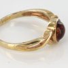 Italian Handmade Elegant German Baltic Amber Ring in 9ct solid Gold-GR0048 RRP £195!!!