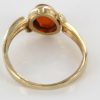 Italian Handmade Elegant German Baltic Amber Ring in 9ct solid Gold-GR0055 RRP £195!!!
