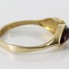 Italian Handmade Elegant German Baltic Amber Ring in 9ct Gold-GR0101 RRP £195!!!
