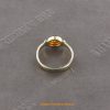 Italian Handmade Elegant German Baltic Amber Ring in 9ct solid Gold-GR0102 RRP £275!!!