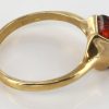 Italian Handmade Elegant German Baltic Amber Ring in 9ct solid Gold-GR0106 RRP £235!!!