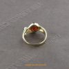 Italian Unique Handmade German Baltic Amber Ring in 9ct solid Gold- GR0111 RRP £235!!!
