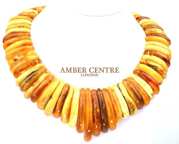 Collectible Antique German Rare Baltic Amber Necklace