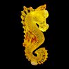 German Beautiful DRAGON Unique Carving 100% Natural Baltic Amber - RRP£1900!!!-OT6436