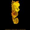 German Beautiful DRAGON Unique Carving 100% Natural Baltic Amber - RRP£1900!!!-OT6436