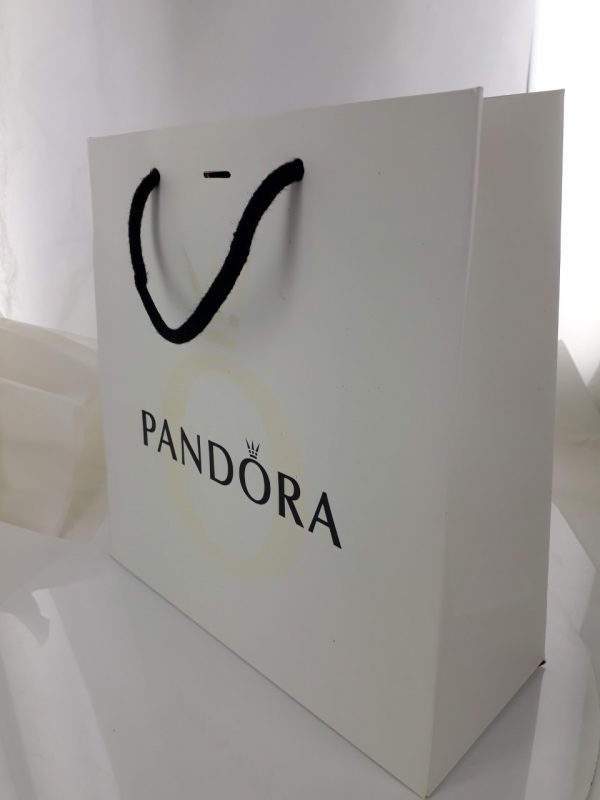 Pandora Silver Charm with Brown Pearl 14ct Gold - Blossom - 790402BCZ RRP£75!!!