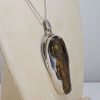 German Hand Made Baltic Amber Pendant 925 Silver+FREE chain PE0001 RRP£750!!!
