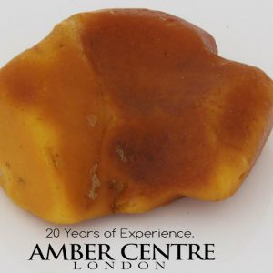GERMAN BUTTERSCOTCH RAW UNPOLISHED BALTIC AMBER PIECE 14.5 GRAMS-RS019 RRP£150!!!