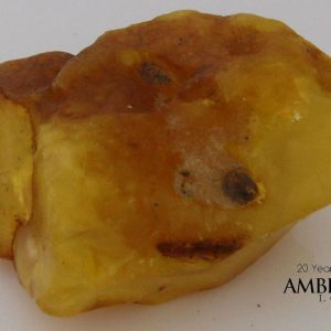 German BUTTERSCOTCH RAW UNPOLISHED BALTIC AMBER PIECE 11.9 GRAMS-RS039 RRP£125!!