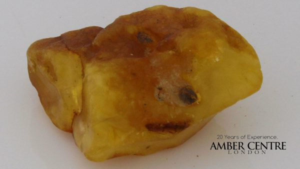 German BUTTERSCOTCH RAW UNPOLISHED BALTIC AMBER PIECE 11.9 GRAMS-RS039 RRP£125!!
