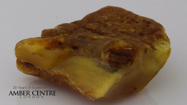 GERMAN BUTTERSCOTCH RAW UNPOLISHED BALTIC AMBER PIECE 16.7 GRAMS-RS041 RRP£165!!