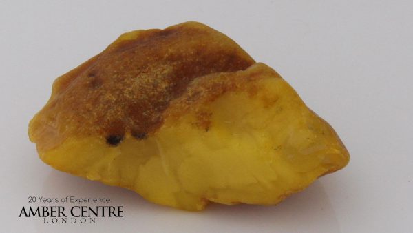 GERMAN BUTTERSCOTCH RAW UNPOLISHED BALTIC AMBER PIECE 14.7 GRAMS-RS046 RRP£145!!!