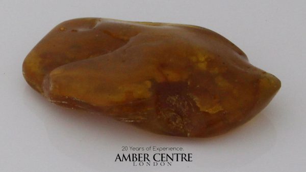 GERMAN BUTTERSCOTCH Unique POLISHED NATURAL BALTIC AMBER PIECE RS052 RRP£100!!!