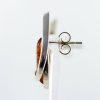Italian Design Handmade Baltic Amber Stud Earrings In 925 Silver ST0099 RRP£40!!!