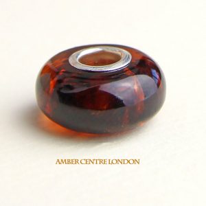 Amber Trolls Genuine Handmade Baltic Amber & 925 Silver Charm -CHA69 RRP£40!!!