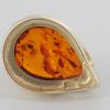 Italian Handmade Elegant German Baltic Amber Pendant in 9ct solid Gold- GP0048 RRP£295!!!