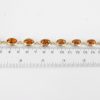 ITALIAN MADE UNIQUE GERMAN BALTIC AMBER BRACELET IN 18CT solid GOLD -GBR101 RRP£2450!!!