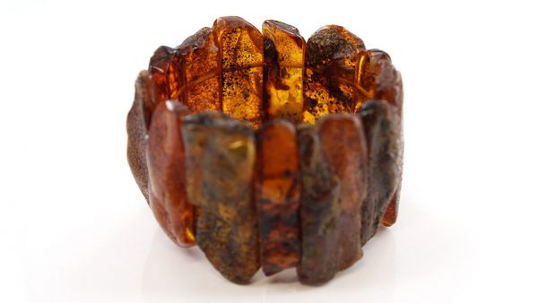 German Natural Baltic Amber Raw Earthy Genuine Handmade Bracelet W021 RRP£1000!!!