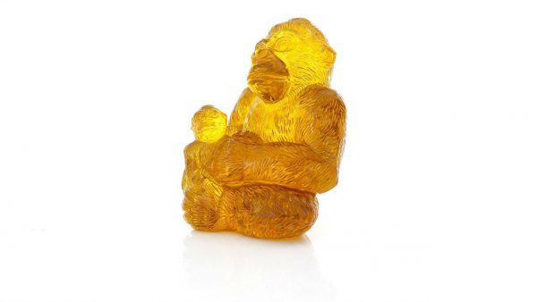 German Baltic Amber Gorilla Carving Quality Collectible Item -OT5227 £6000!!!