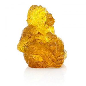 German Baltic Amber Gorilla Carving Quality Collectible Item -OT5227 £6000!!!