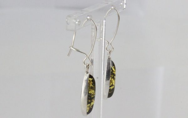 Italian Style Elegant German Baltic Amber Earrings E0116 RRP£25!!!