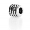 Pandora Unique SILVER & CLEAR ZIRCONIA SWIRL WRAP Charm- 790182CZ RRP£65!!!