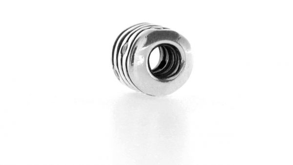 Pandora Unique SILVER & CLEAR ZIRCONIA SWIRL WRAP Charm- 790182CZ RRP£65!!!